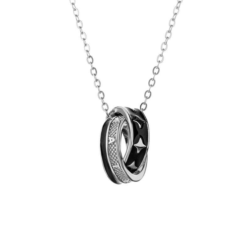 Interlocking Round Necklace