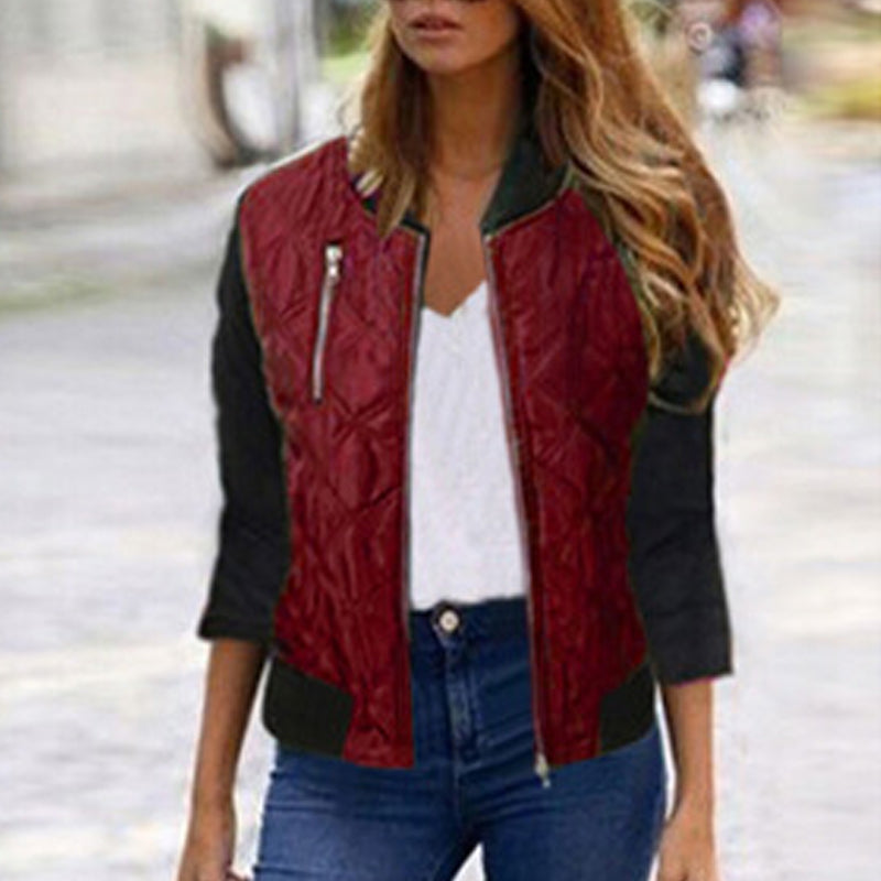 Fashion Zip Padded Jacket