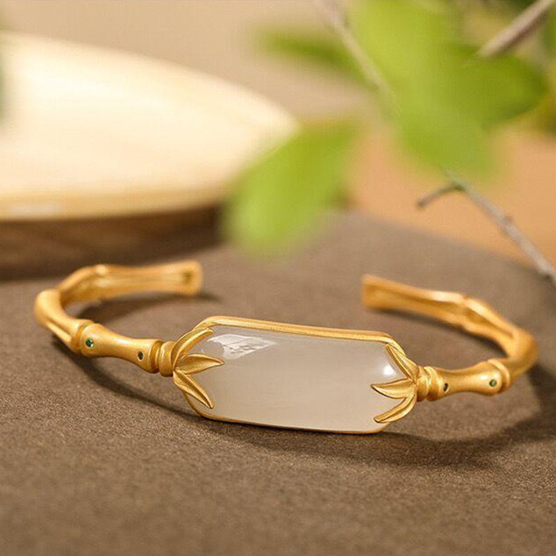 Elegant Antique Bamboo Bracelet