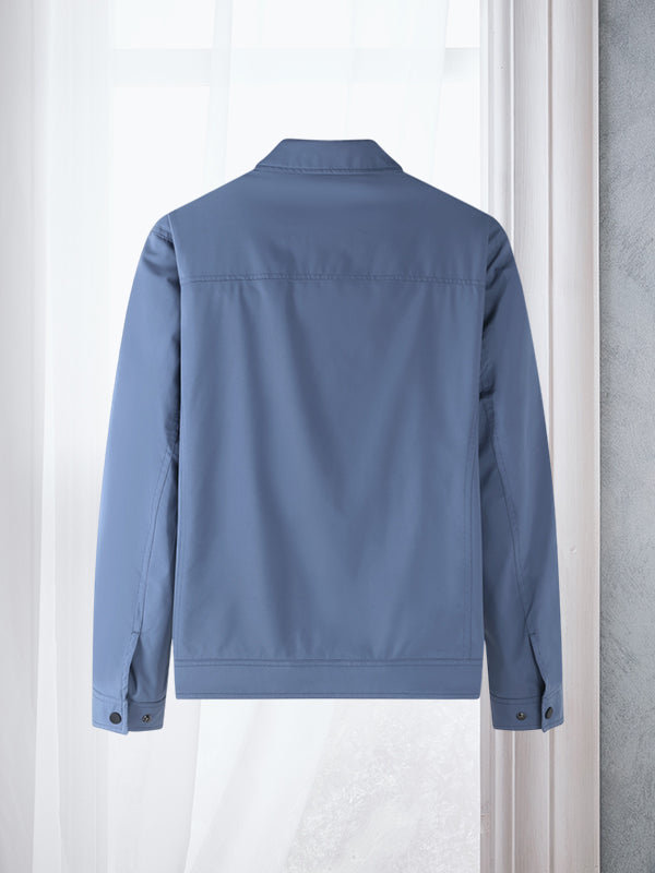 Workwear Solid Color Coat