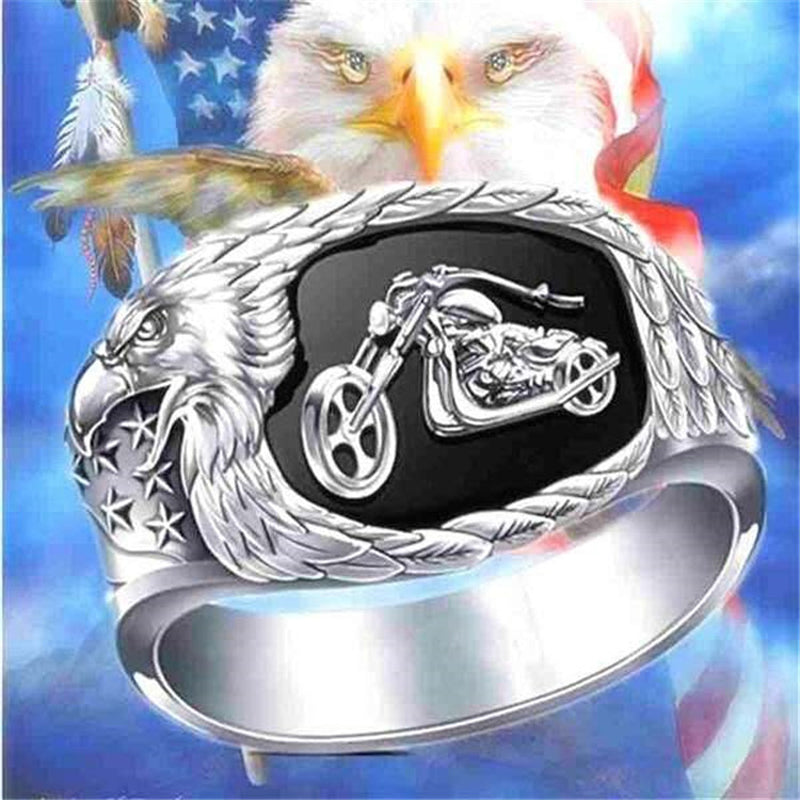 Men's Motorcycle Ring