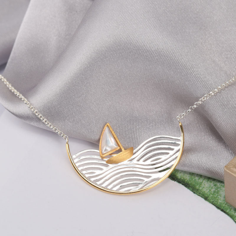 Sailboat Necklace