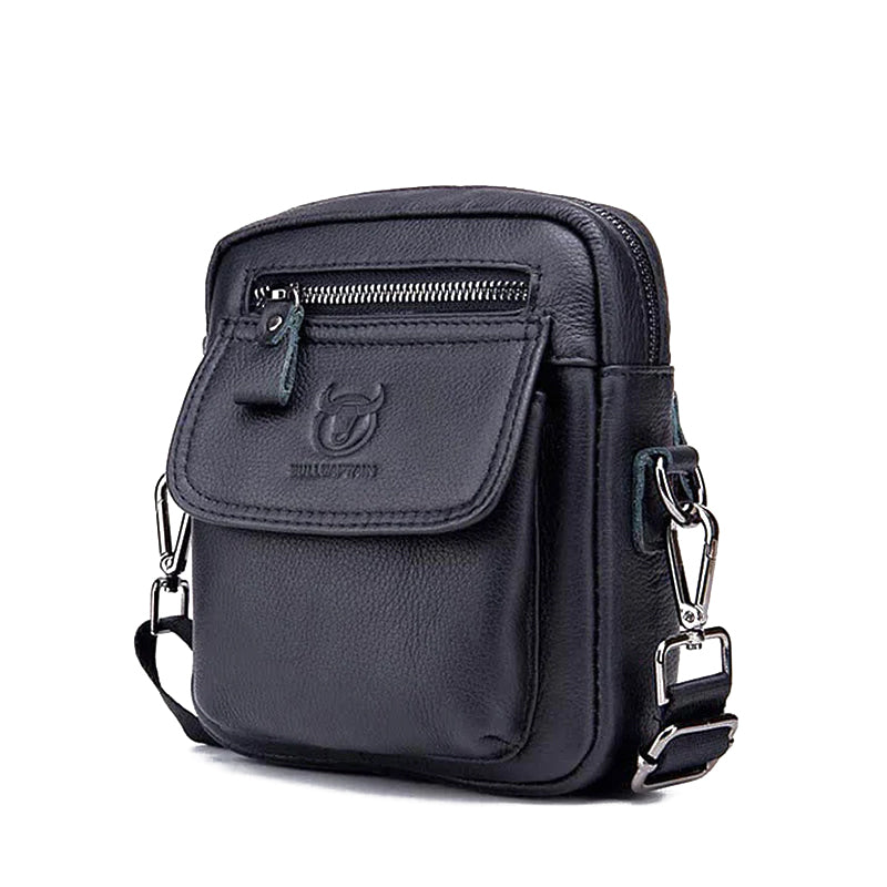 PU Leather Crossbody Bag for Men