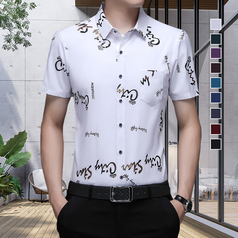 Men’s Thin Short-sleeve Shirt