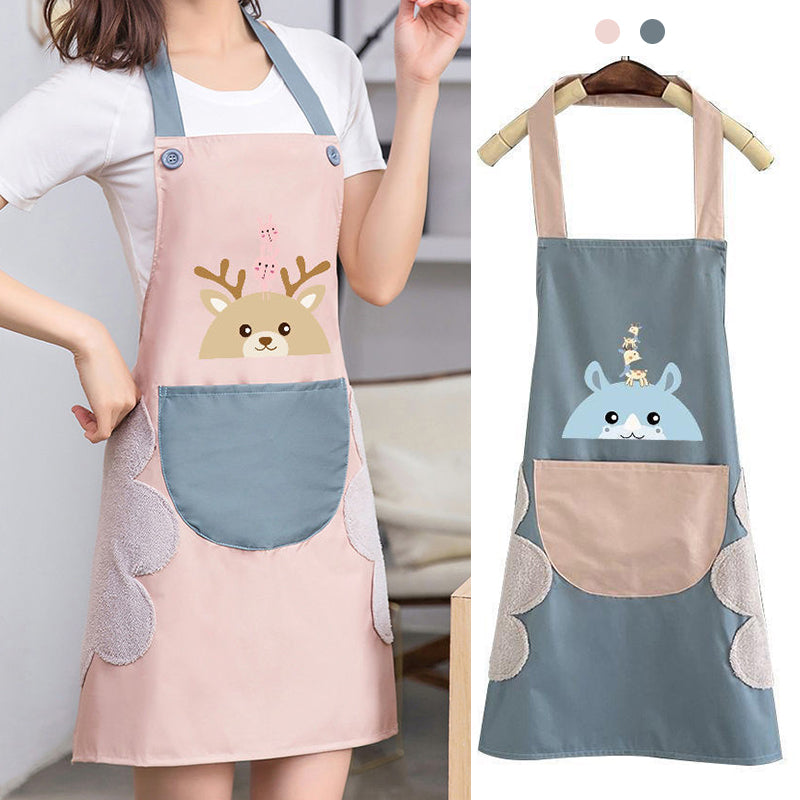 Cartoon Cute Little Deer Apron