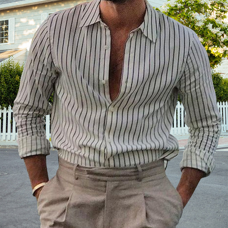 Men's Pinstripe Shirt