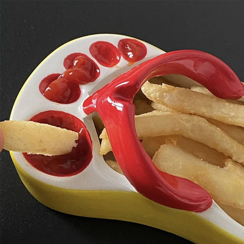 Funny Fries Plate/Ashtray