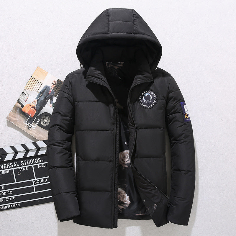 Men's Short Fit Warm Coat