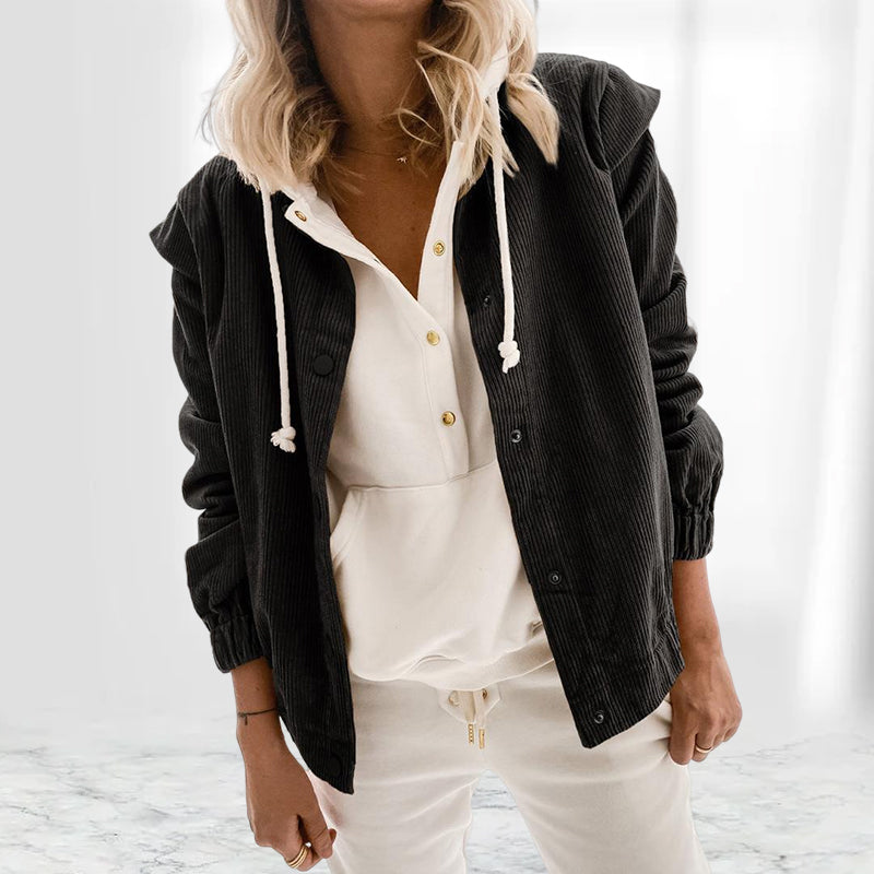 Lapel Corduroy Jacket