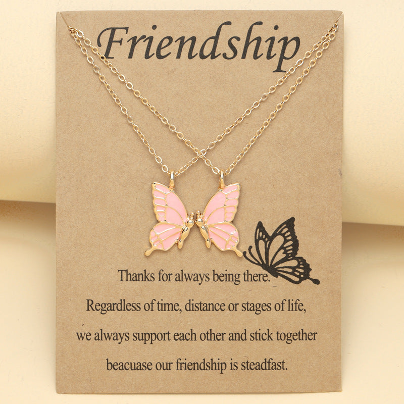 Colorful Butterfly Necklace