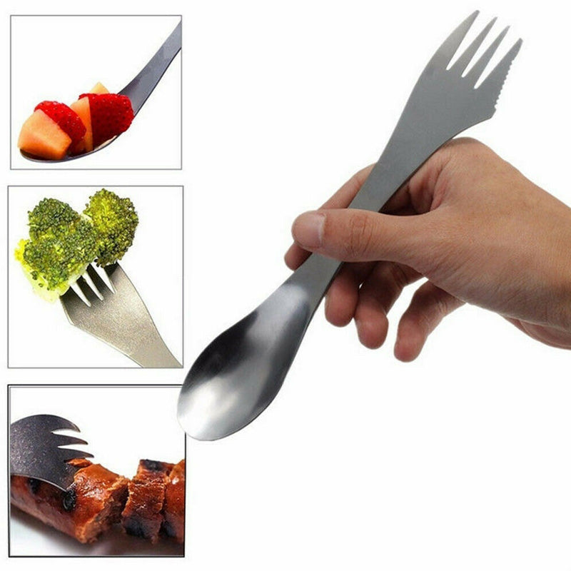 3 in 1 Spoon for Outdoor Camping