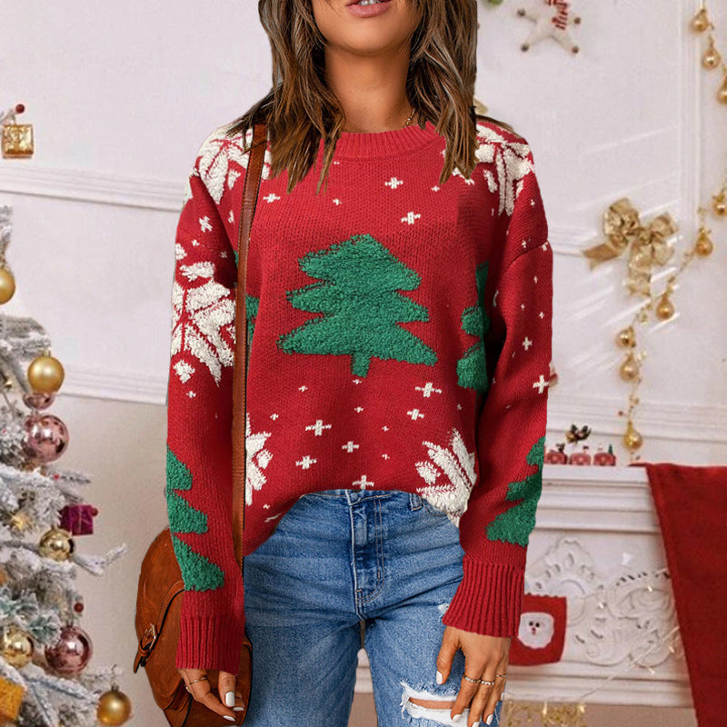 Crewneck Pullover Christmas Sweater