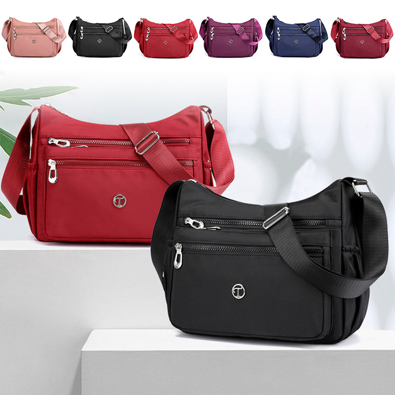 Oxford Cloth Crossbody Shoulder Bag