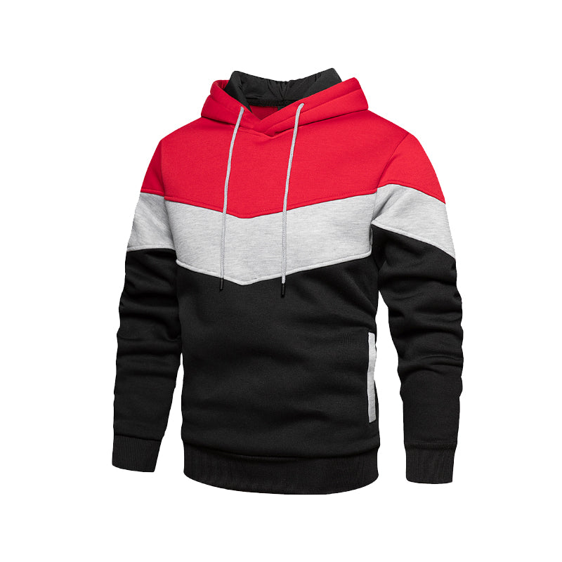 Men's Colorblock Fashion Fleece Sweatshirt