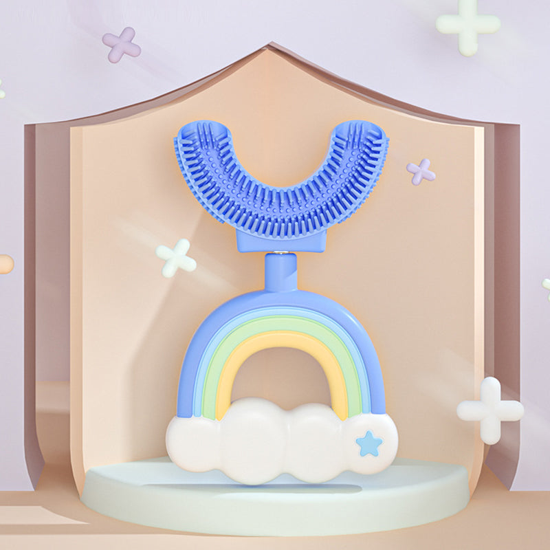 Kids Rainbow U-shaped Toothbrush