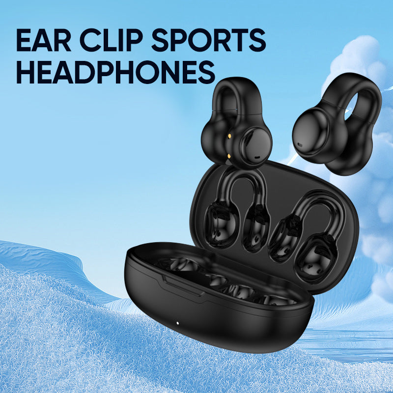 Ear-Clip Bone Conduction Headphones