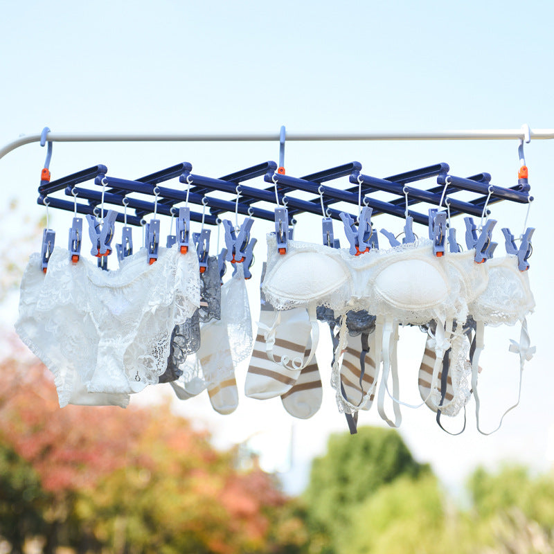 Foldable Multi-functional Multi-head Drying Stand