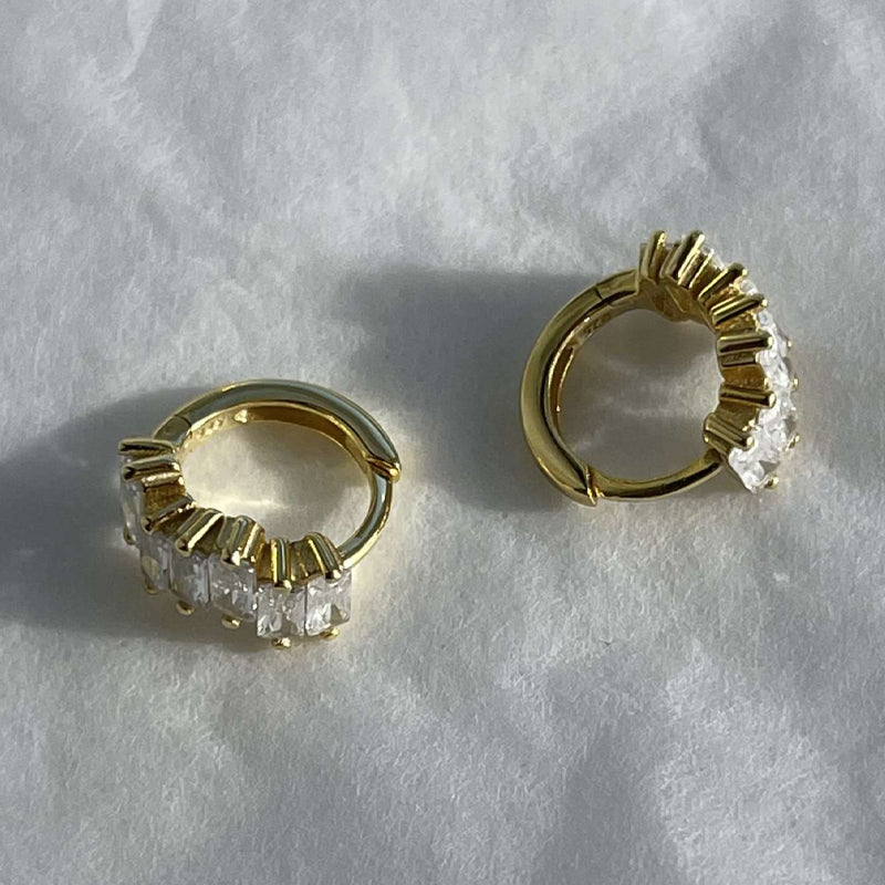Premium Zircon Stud Earrings