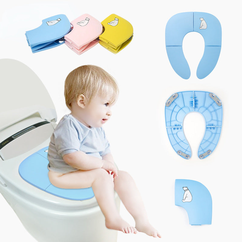 Portable Foldable Baby Toddler Potty Toilet Seat Covers Pad Cushion