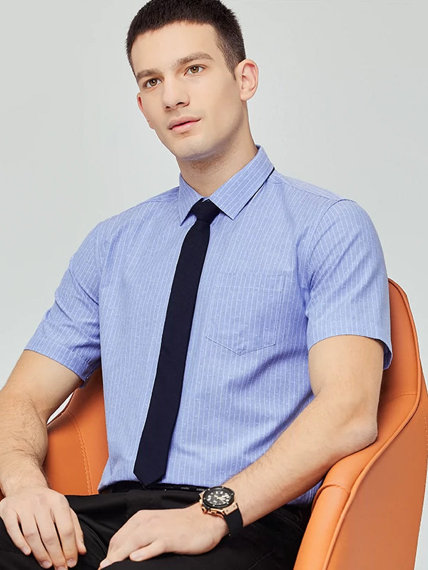 Men's Square Neck Short Sleeve Shirt