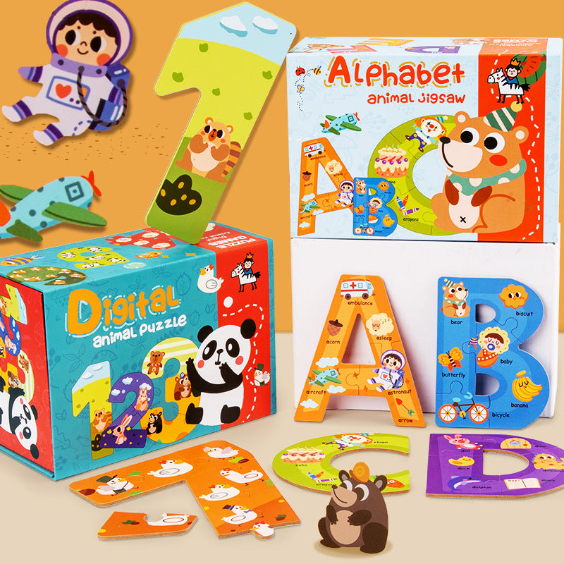 Alphanumeric Animal Puzzle