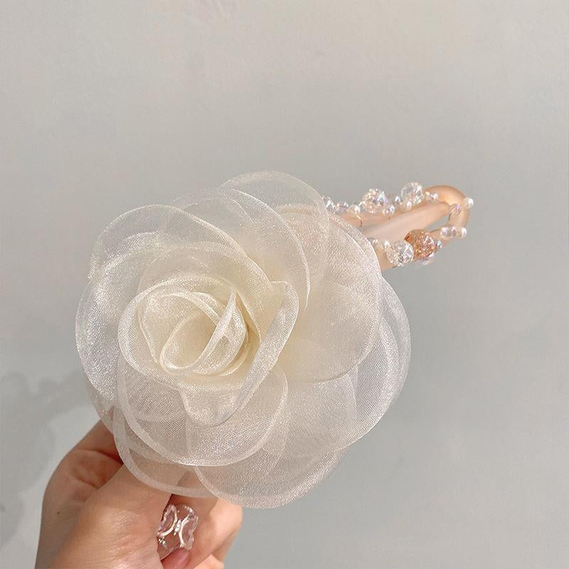 Elegant Flower Hair Clip