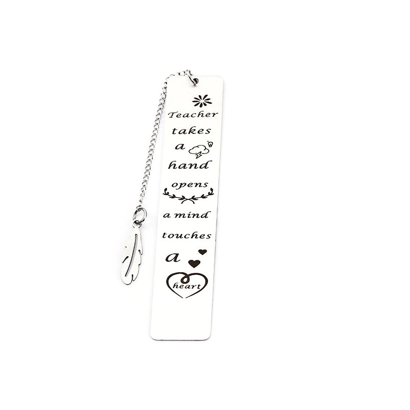 Stainless Steel Metal Bookmark