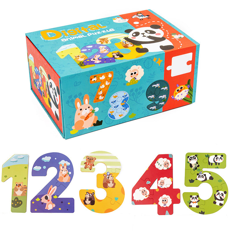 Alphanumeric Animal Puzzle