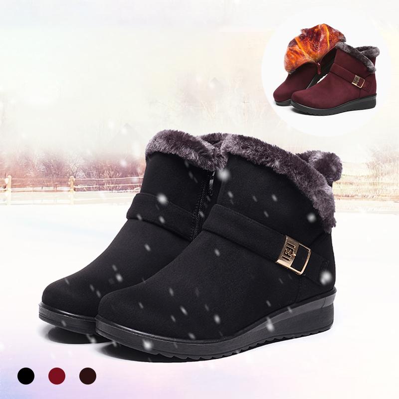 Women's Snow Boots with Fur