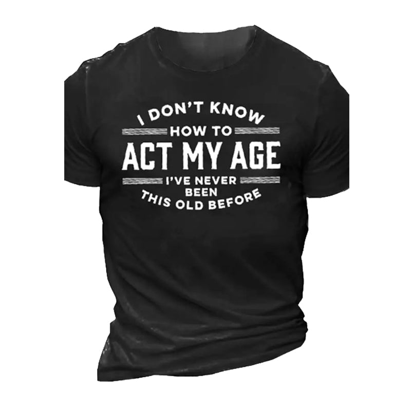 3D Printed Men's Short Sleeve T-Shirt