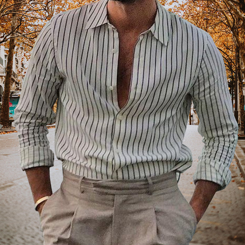 Men's Pinstripe Shirt