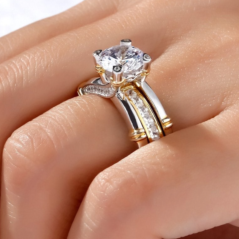 Creative Combination Three Sets of Rings