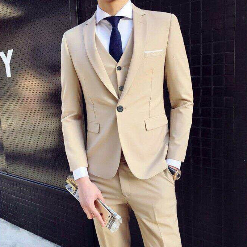 Men's Suit Three Piece Suit