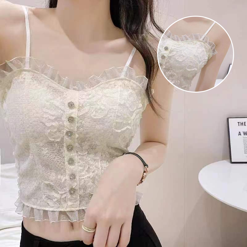 Women Lace Inner Vest