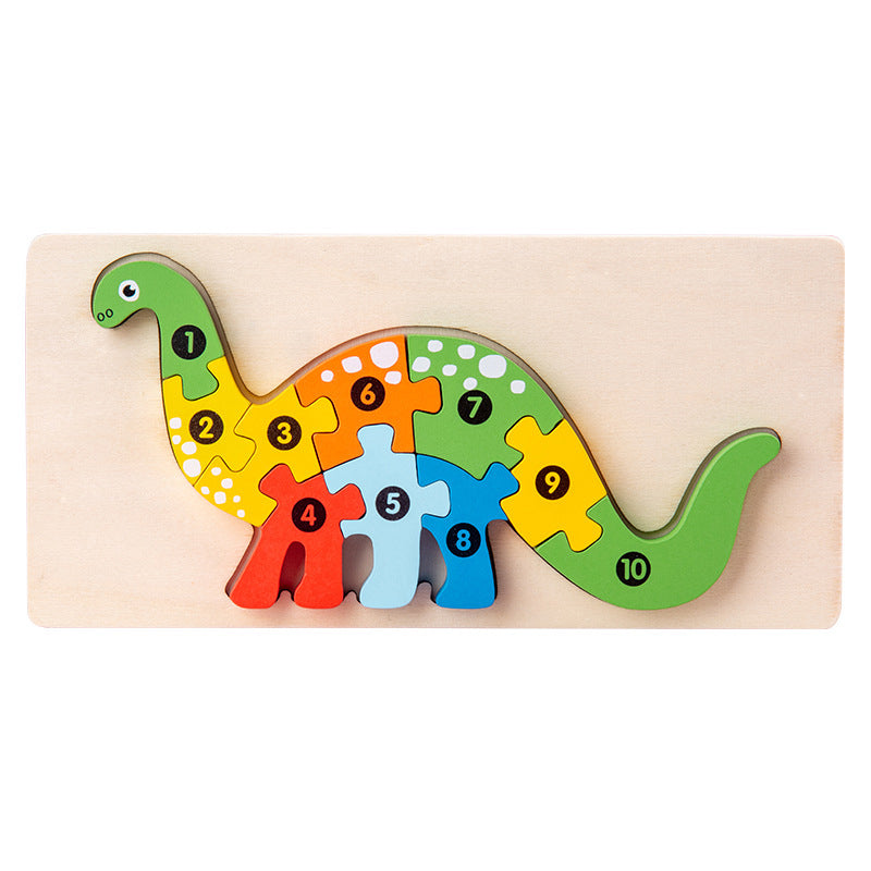 Children's Educational 3D Wooden Puzzle