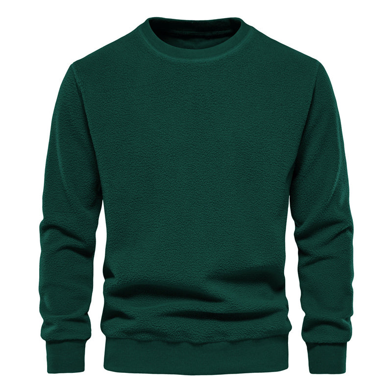 Men's Crew Neck Sherpa Sweatshirt