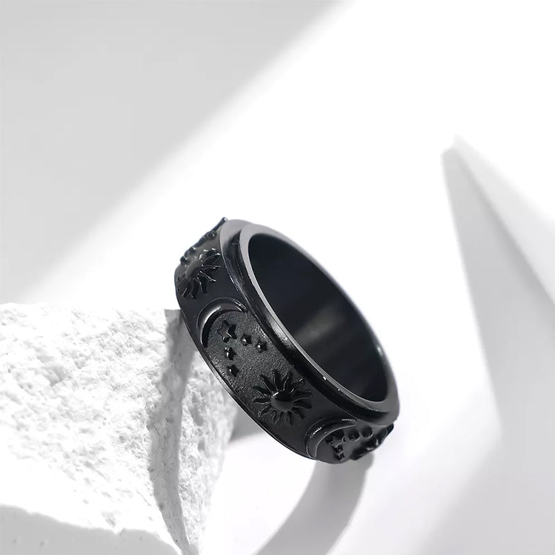 Sterling Silver Rings for Anxiety