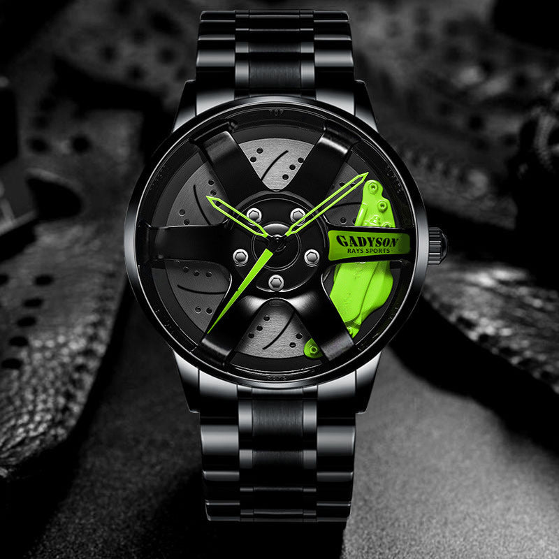 Car Wheel Hub Watch