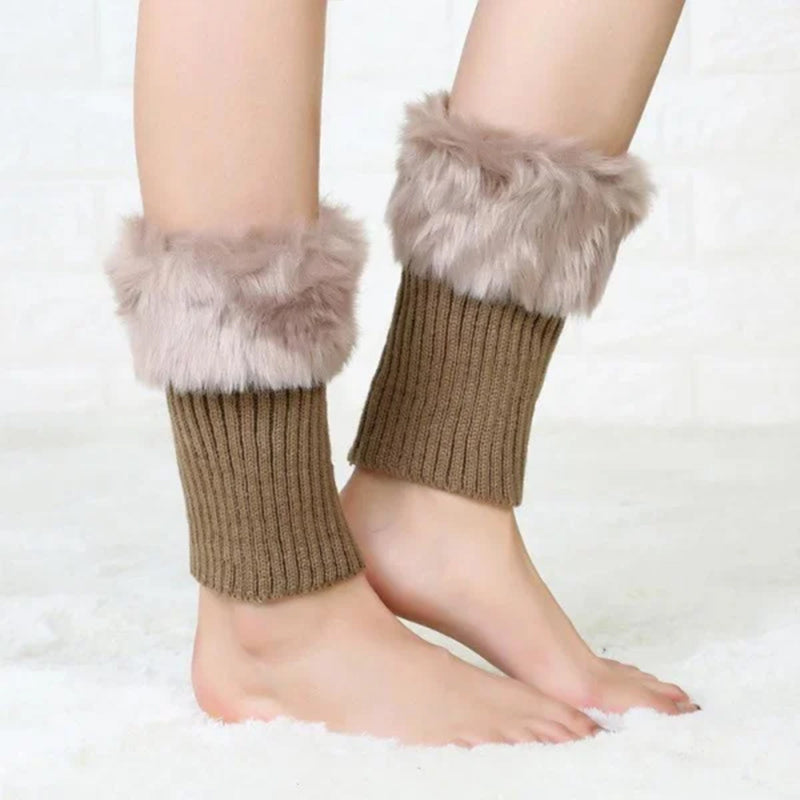 Winter Short Crochet Warm ankle socks
