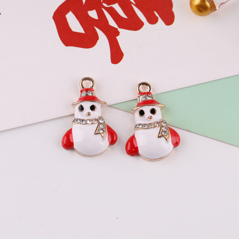 Christmas Snowman Snowflake Decoration Pendant