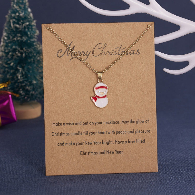 Christmas Ornament Necklaces