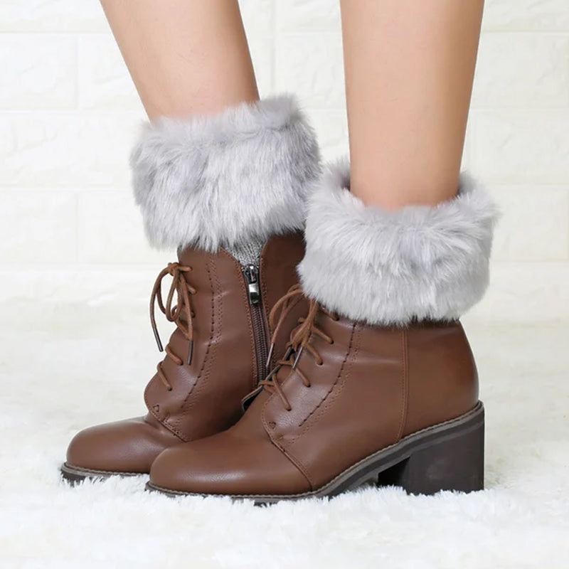 Winter Short Crochet Warm ankle socks
