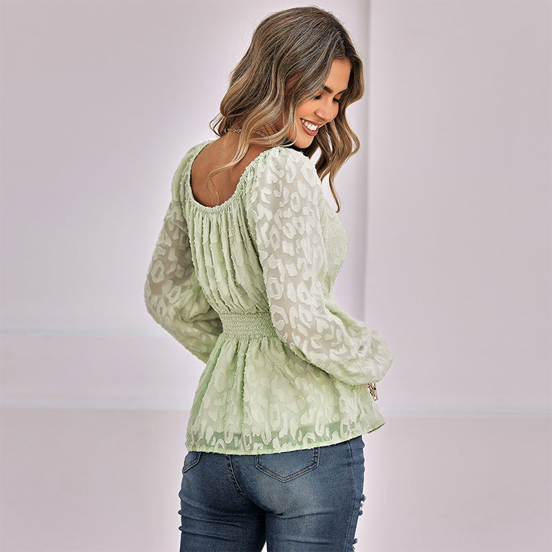 Women's Lantern Sleeve Shirt