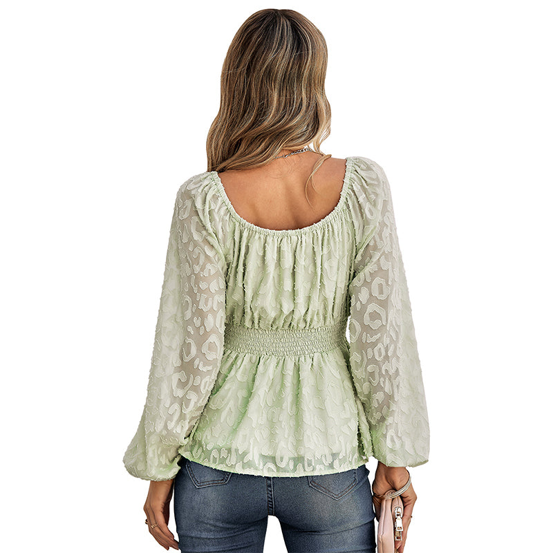 Women's Lantern Sleeve Shirt