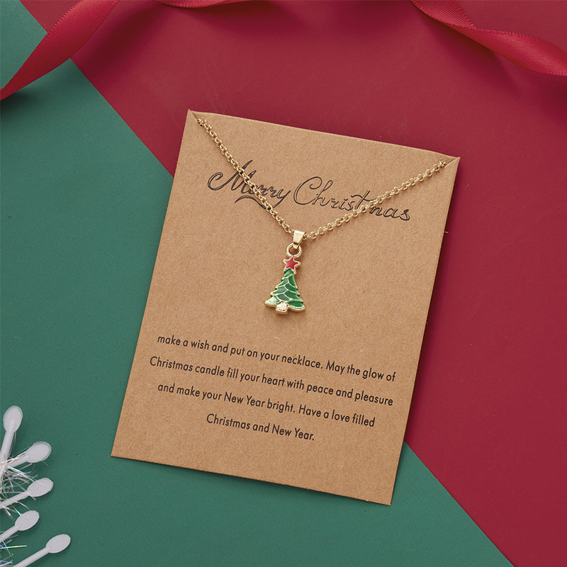 Christmas Ornament Necklaces