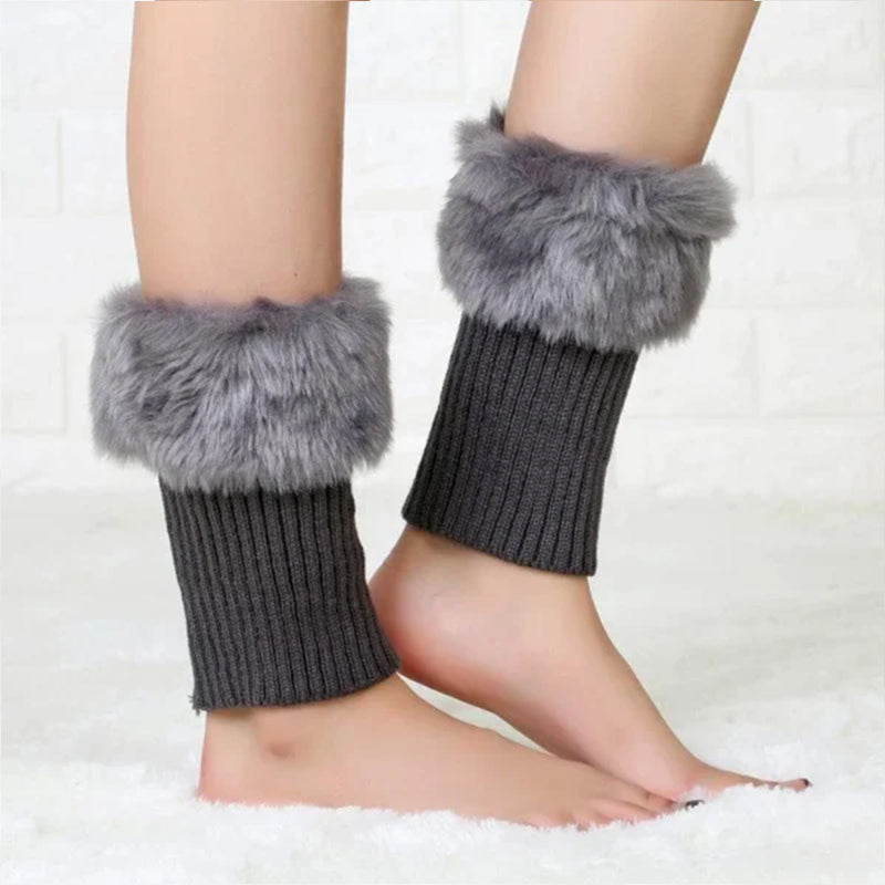 Winter Short Crochet Warm ankle socks