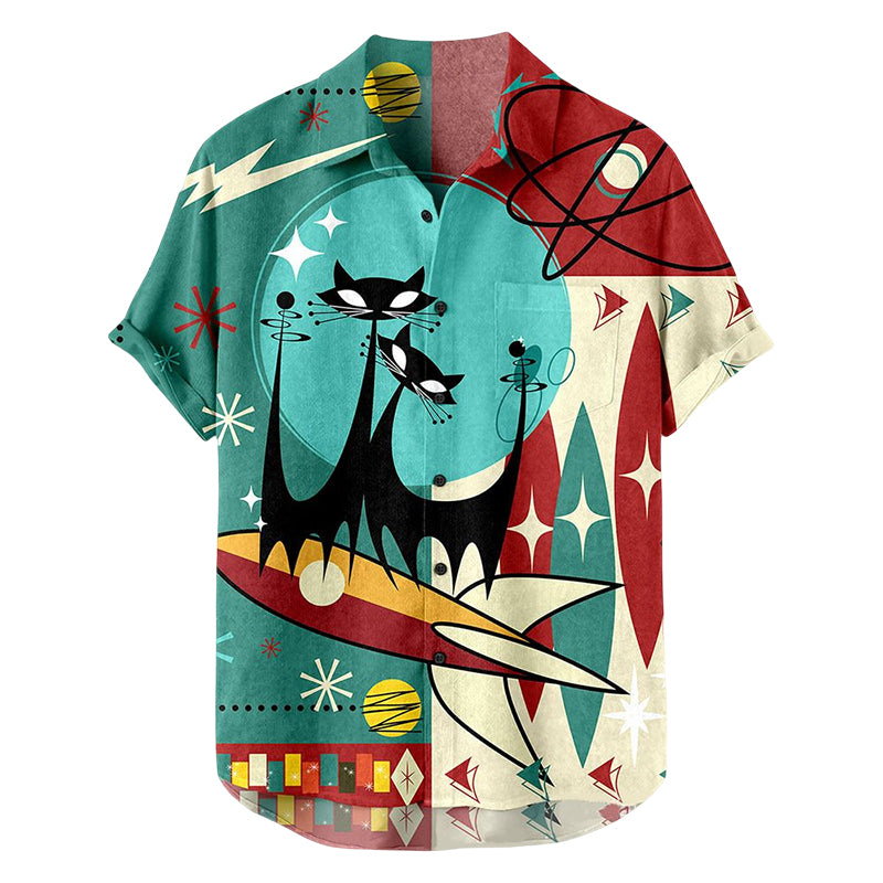 Digital Print Men's Shirt