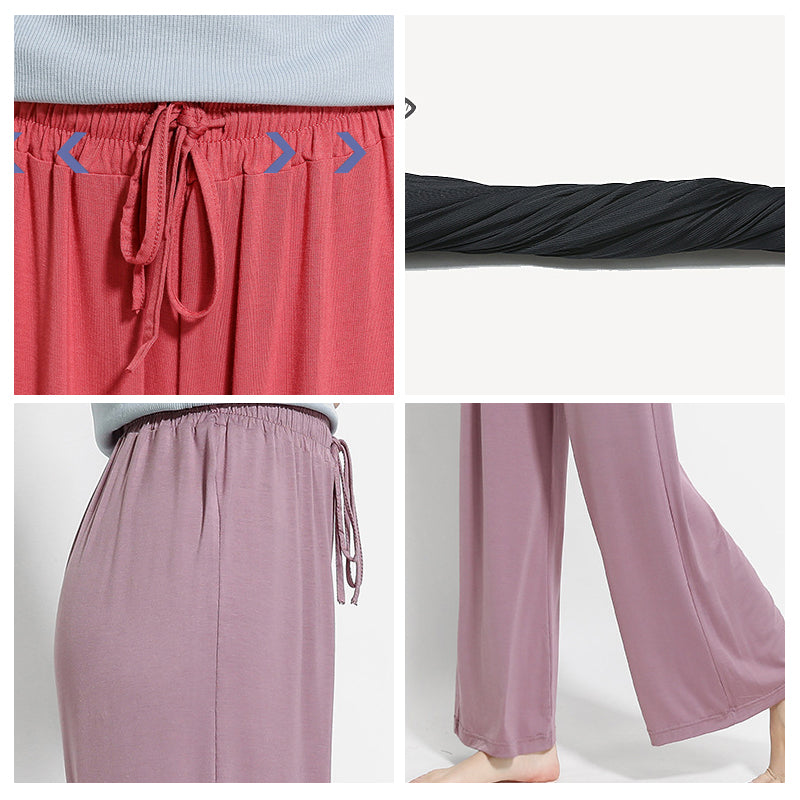 Modal Wide Leg Pants