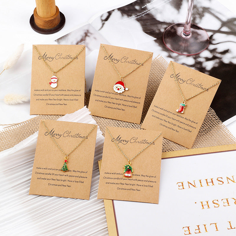 Christmas Ornament Necklaces