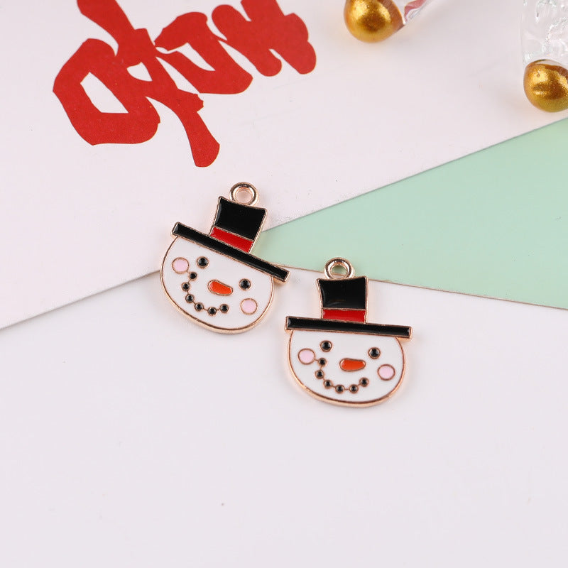 Christmas Snowman Snowflake Decoration Pendant